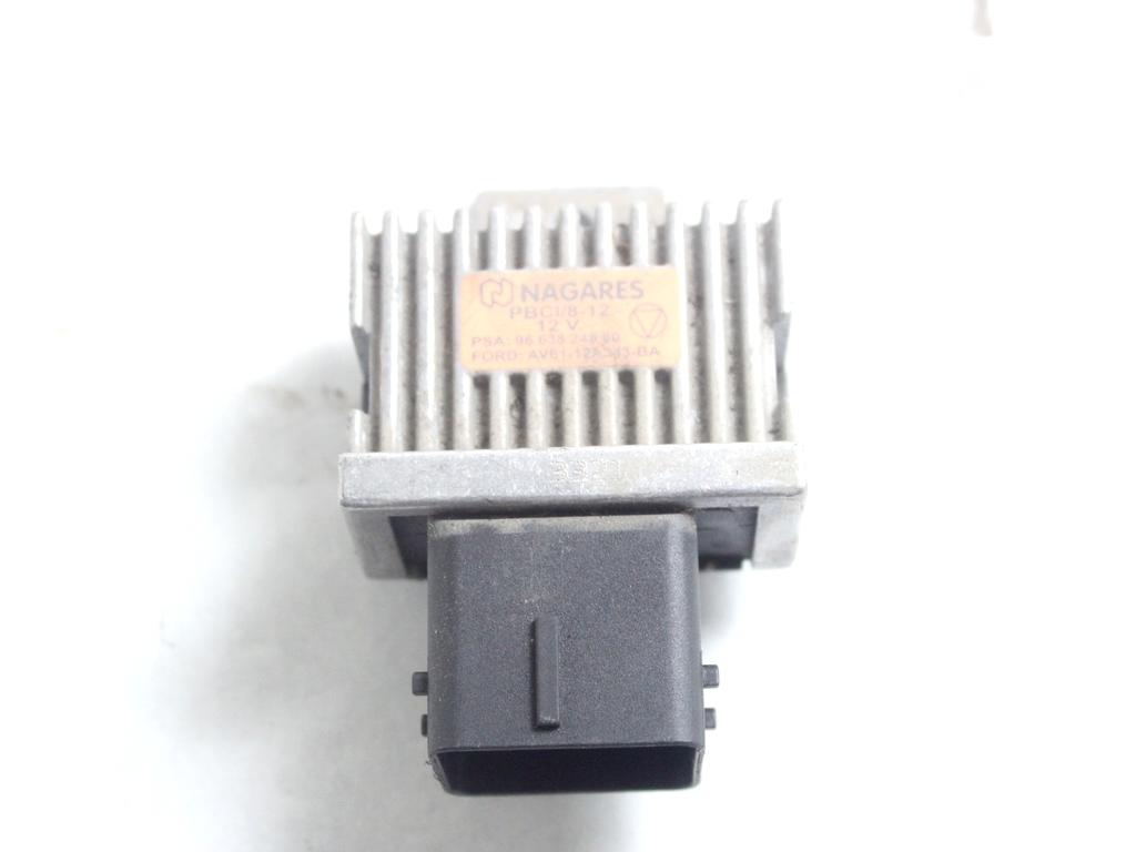 9663824880 CENTRALINA PRERISCALDAMENTO CANDELETTE CITROEN C5 SW 2.0 D 120KW AUT 5P (2012) RICAMBIO USATO 