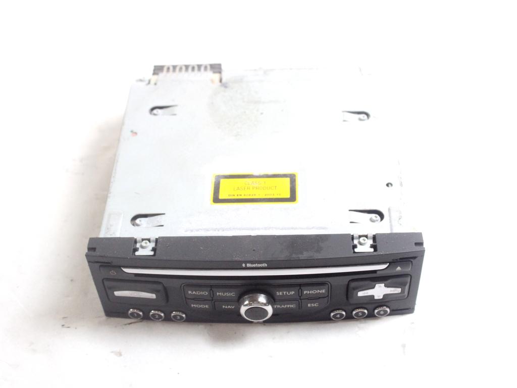 6574AA AUTORADIO CITROEN C5 SW 2.0 D 120KW AUT 5P (2012) RICAMBIO USATO (NON FORNIAMO CODICE AUTORADIO, MA SOLO NUMERO DI TELAIO VEICOLO)