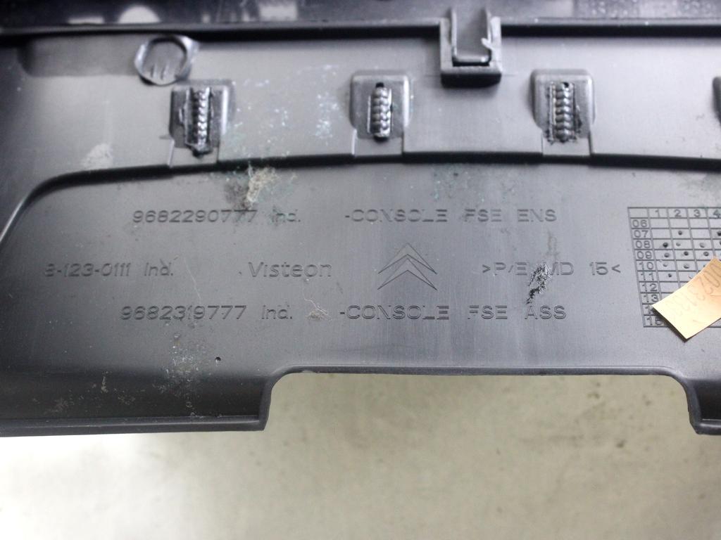16069500ZD TUNNEL CENTRALE CON BRACCIOLO CITROEN C5 SW 2.0 D 120KW AUT 5P (2012) RICAMBIO USATO