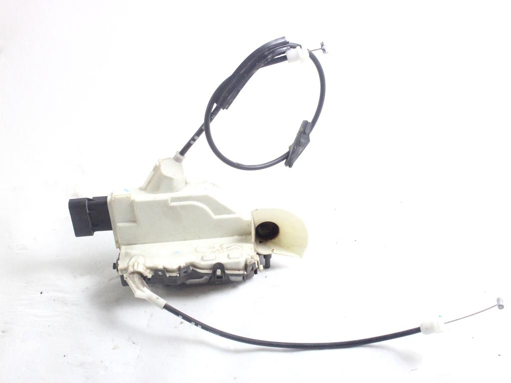9800618280 CHIUSURA SERRATURA PORTA ANTERIORE SINISTRA CITROEN C5 SW 2.0 D 120KW AUT 5P (2012) RICAMBIO USATO