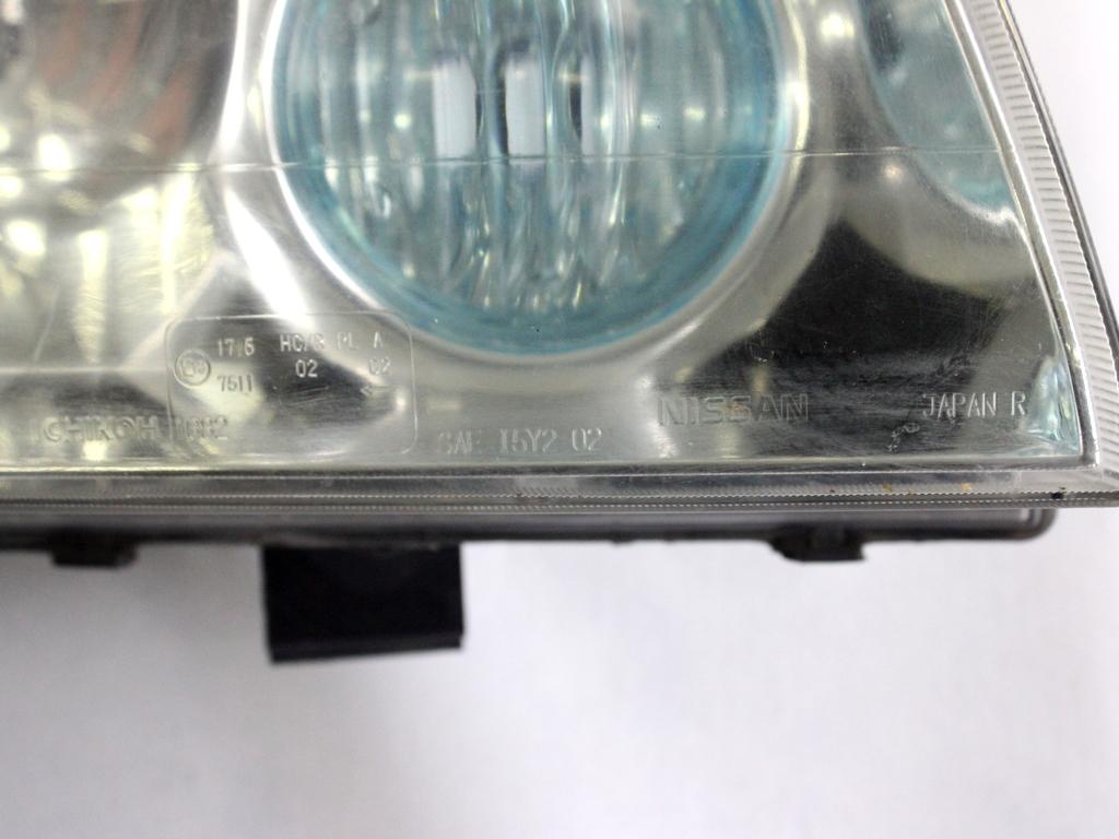 260108H90A FARO FANALE ANTERIORE DESTRO NISSAN X-TRAIL T30 2.2 D 4X4 100KW 6M 5P (2003) RICAMBIO USATO