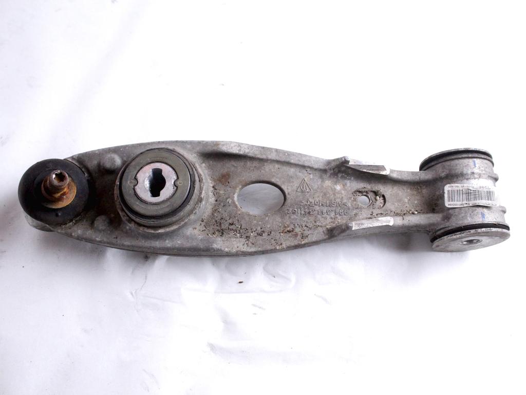 991341341 BRACCIO OSCILLANTE POSTERIORE SINISTRO PORSCHE 911 991 3.4 B 257KW (2012) RICAMBIO USATO