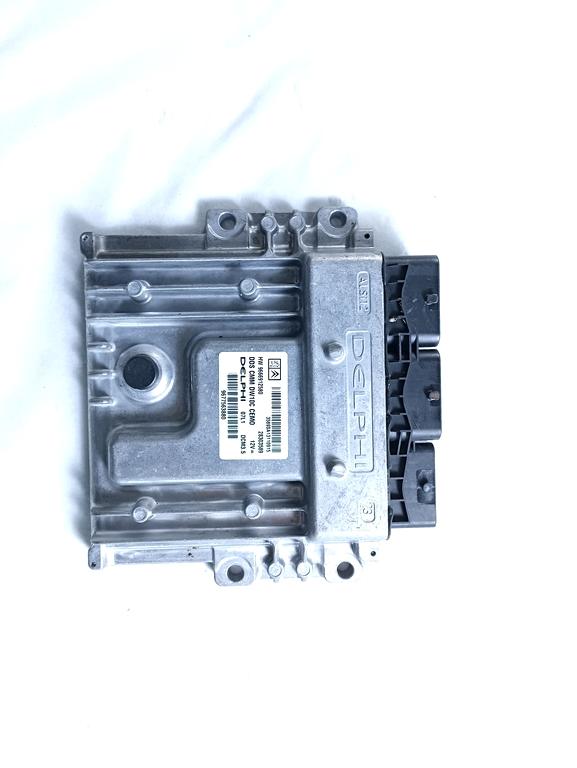 9677563880 KIT ACCENSIONE AVVIAMENTO CITROEN C5 SW 2.0 D 120KW AUT 5P (2012) RICAMBIO USATO CON CENTRALINA MOTORE, BLOCCHETTI ACCENSIONE APERTURA CON CHIAVE 9663123380