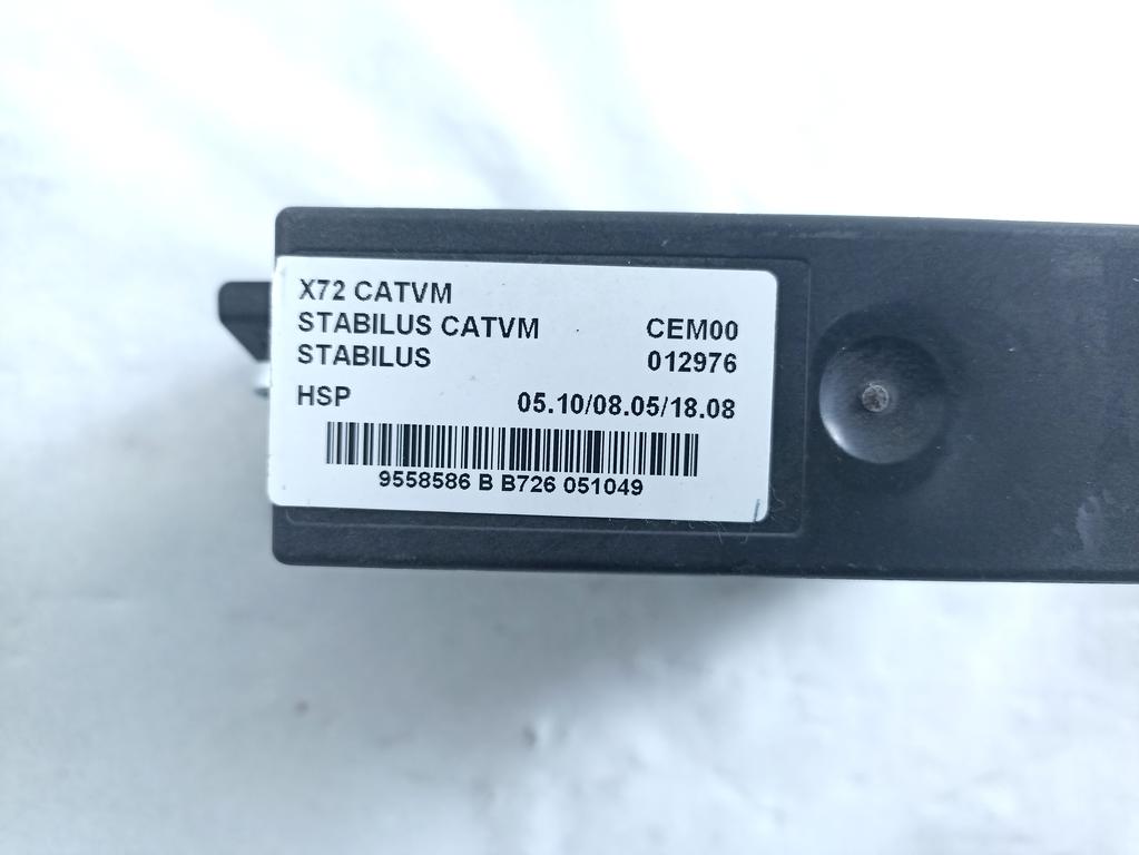 CENTRALINA MOTORINO APERTURA PORTELLONE COFANO POSTERIORE BAULE CITROEN C5 SW 2.0 D 120KW AUT 5P (2012) RICAMBIO USATO 9558586B