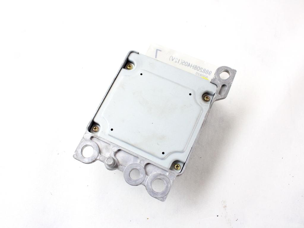 988208H405 KIT AIRBAG NISSAN X-TRAIL T30 2.2 D 4X4 100KW 6M 5P (2003) RICAMBIO USATO CON PRETENSIONATORI CINTURE DI SICUREZZA, CENTRALINA AIRBAG, AIRBAG VOLANTE GUIDATORE, AIRBAG PASSEGGERO