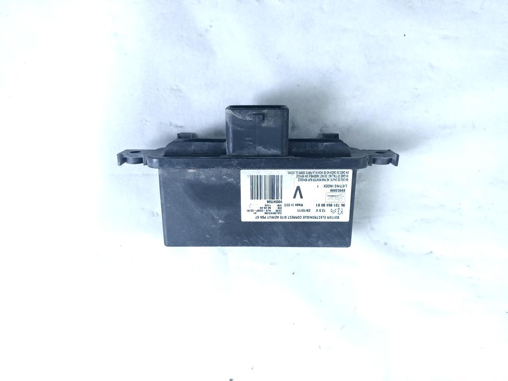9673195480 CENTRALINA MODULO LUCI CITROEN C5 SW 2.0 D 120KW AUT 5P (2012) RICAMBIO USATO