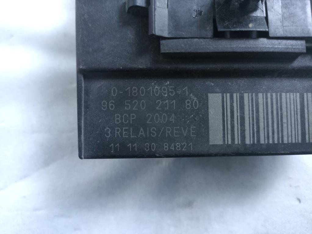 9652021180 CENTRALINA PRERISCALDAMENTO CANDELETTE CITROEN C5 SW 2.0 D 120KW AUT 5P (2012) RICAMBIO USATO