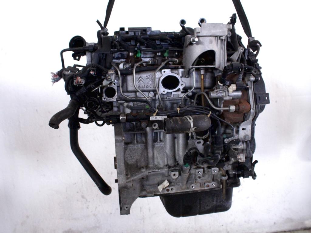 9HD MOTORE PEUGEOT 5008 1.6 D 84KW (2013) RICAMBIO USATO CON POMPA INIEZIONE E SERIE INIETTORI 9685177110 9685737310