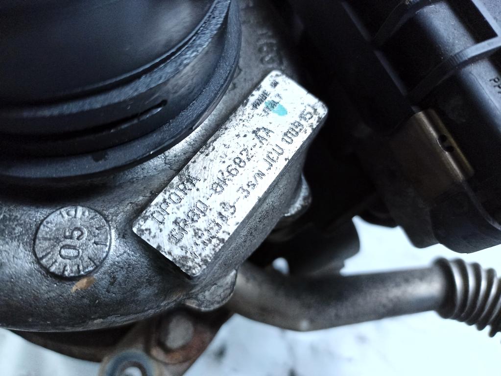 6R8Q-6K682-AA TURBINA TURBOCOMPRESSORE LATO DESTRO JAGUAR S-TYPE 2.7 D 152KW 6M 5P (2006) RICAMBIO USATO