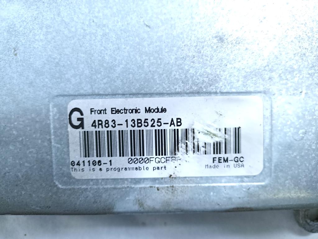 6R8Q-12A650-EE KIT ACCENSIONE AVVIAMENTO JAGUAR S-TYPE 2.7 D 152KW 6M 5P (2006) RICAMBIO USATO CON CENTRALINA MOTORE, QUADRO STRUMENTI, BLOCCHETTI CON CHIAVE 4R83-12A145-AA 2W93-3K772-AE 4R83-13B525-AB 6R83-13B524-AB 6R8T-14A067-AA 6R83-10849-JA