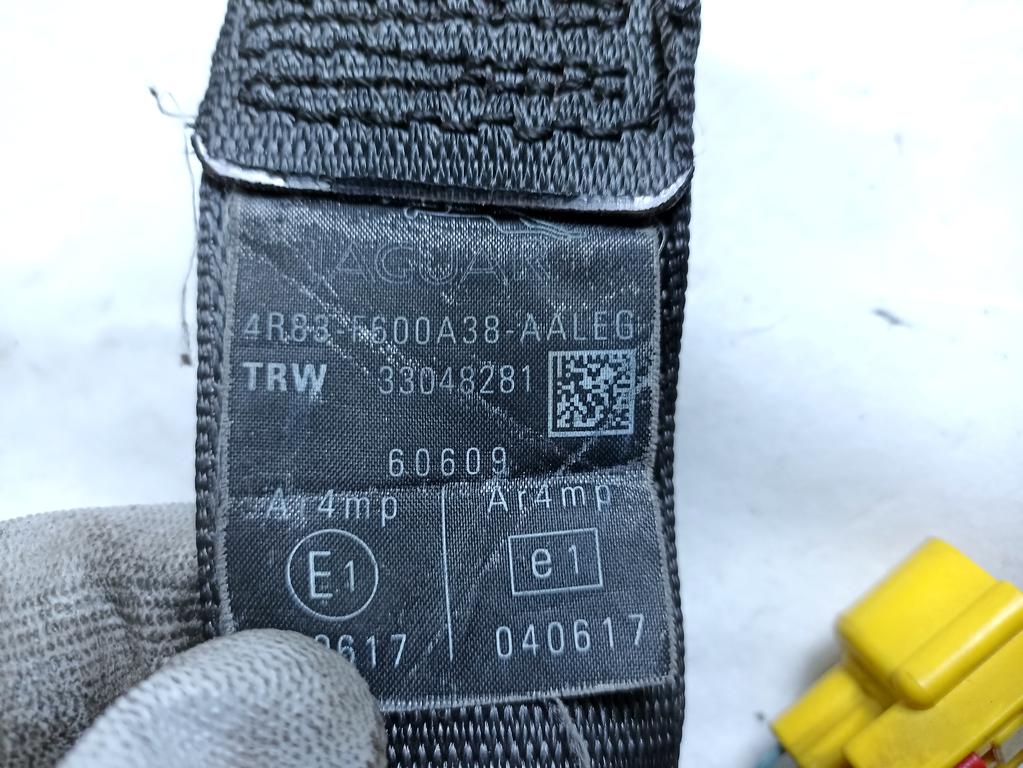 4R83-14B321-AC KIT AIRBAG JAGUAR S-TYPE 2.7 D 152KW 6M 5P (2006) RICAMBIO USATO CON PRETENSIONATORI E CINTURE DI SICUREZZA, CENTRALINA AIRBAG, AIRBAG VOLANTE GUIDATORE AIRBAG PASSEGGERO 4R8354043B13AE0LEG 2R83-19G275-AE