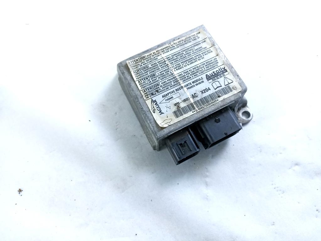 4R83-14B321-AC KIT AIRBAG JAGUAR S-TYPE 2.7 D 152KW 6M 5P (2006) RICAMBIO USATO CON PRETENSIONATORI E CINTURE DI SICUREZZA, CENTRALINA AIRBAG, AIRBAG VOLANTE GUIDATORE AIRBAG PASSEGGERO 4R8354043B13AE0LEG 2R83-19G275-AE