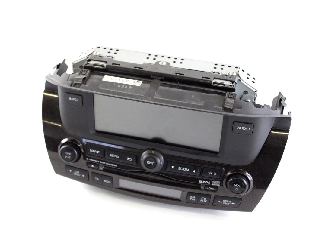 39810-SJD-E92 AUTORADIO HONDA FR-V 1.8 B 103KW 6M 5P (2007) RICAMBIO USATO (NON FORNIAMO CODICE AUTORADIO, MA SOLO NUMERO DI TELAIO VEICOLO)