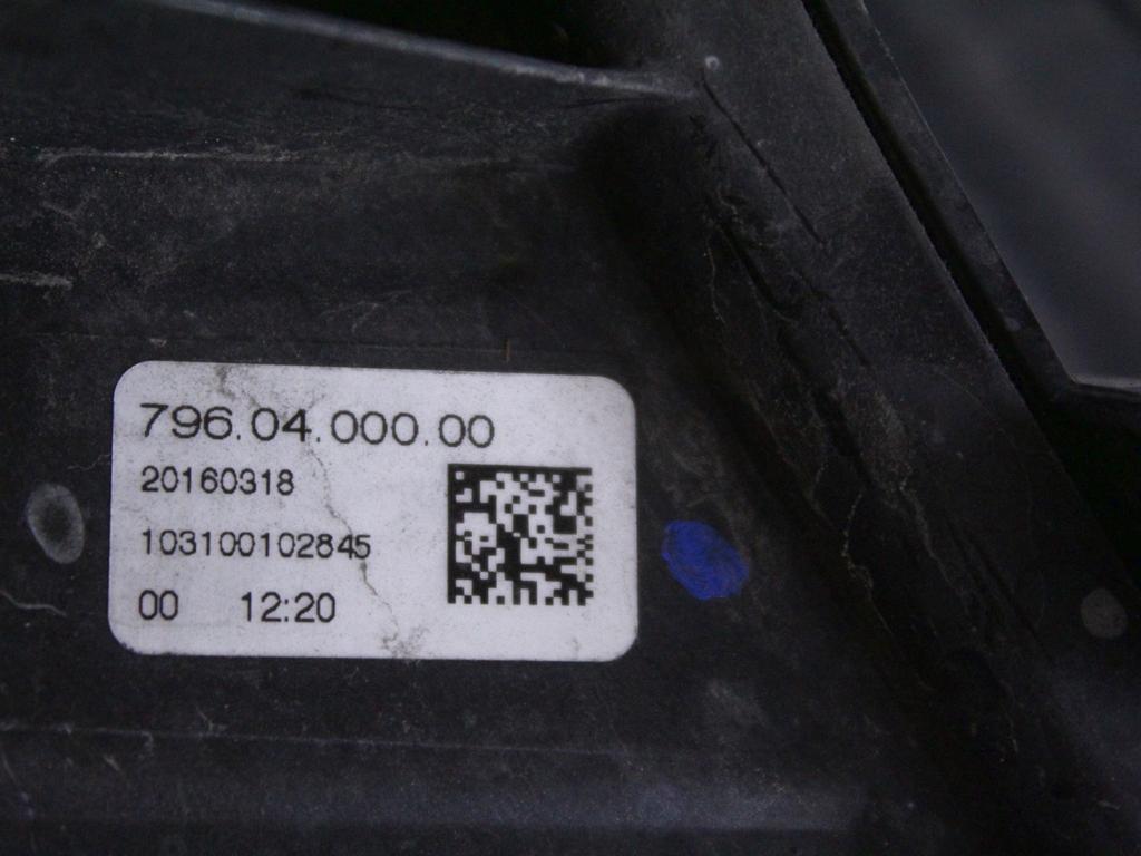 39047199 FARO FANALE ANTERIORE DESTRO LED OPEL ASTRA K SW 1.6 D 81KW 6M 5P (2016) RICAMBIO USATO GRAFFIATO