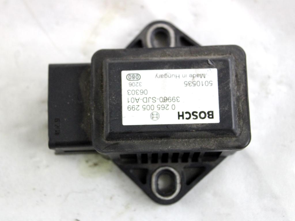 39960-SJD-A01 SENSORE ESP IMBARDATA HONDA FR-V 1.8 B 103KW 6M 5P (2007) RICAMBIO USATO 