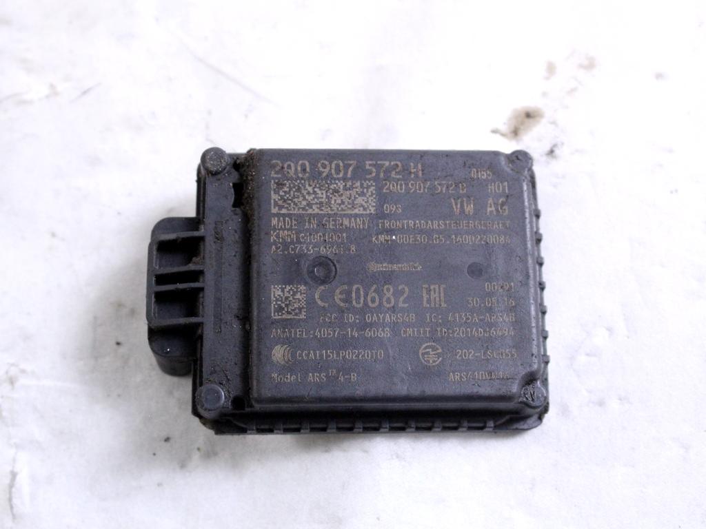 2Q0907572H RADAR CENTRALINA SENSORE DISTANZA VOLKSWAGEN TIGUAN 2.0 D 4X4 110KW 6M 5P (2016) RICAMBIO USATO