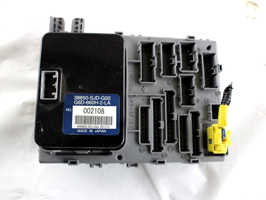 37820-RH0-E01 KIT ACCENSIONE AVVIAMENTO HONDA FR-V 1.8 B 103KW 6M 5P (2007) RICAMBIO USATO CON CENTRALINA MOTORE, BLOCCHETTI ACCENSIONE APERTURA CON CHIAVE 39730-SLA 38650-SJD-G02 78100-SJD-G122