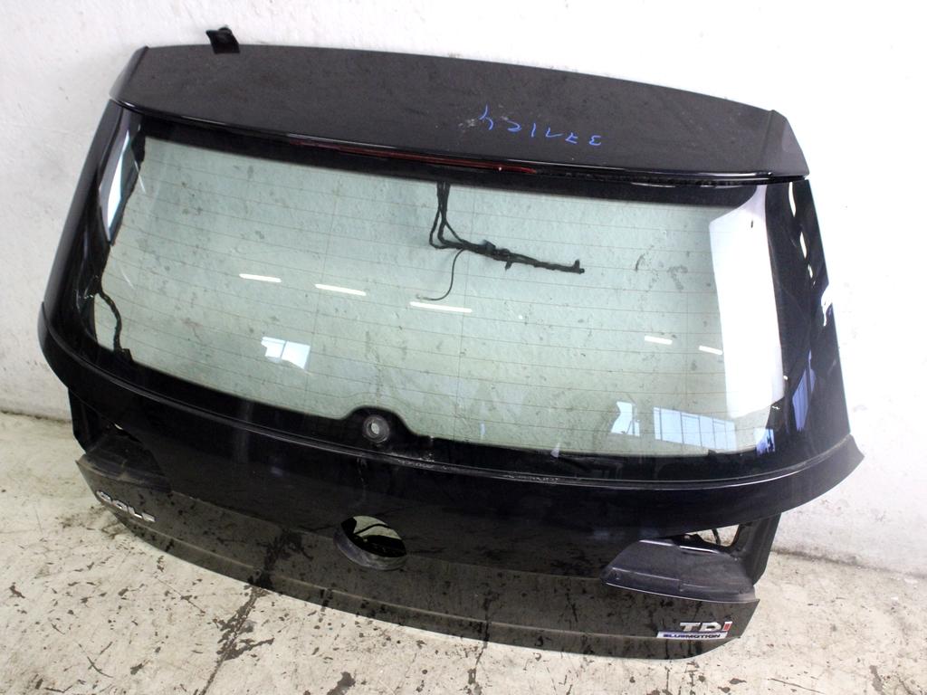 5G6827025K PORTELLONE COFANO POSTERIORE BAULE VOLKSWAGEN GOLF 7 1.6 D 81KW 5M 5P (2017) RICAMBIO USATO CON LUNOTTO