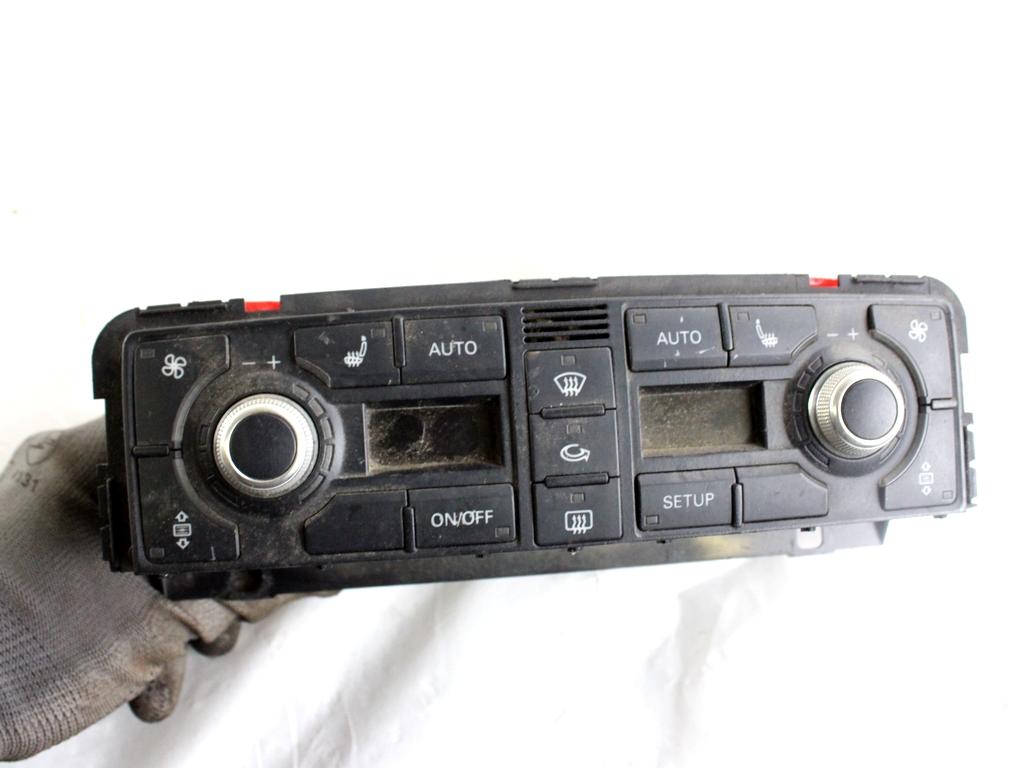 4E0820043D CENTRALINA GRUPPO DI COMANDO CLIMATIZZATORE CLIMA A/C AUTOMATICO AUDI A8 3.0 D 171 KW 4X4 (2005) RICAMBIO USATO