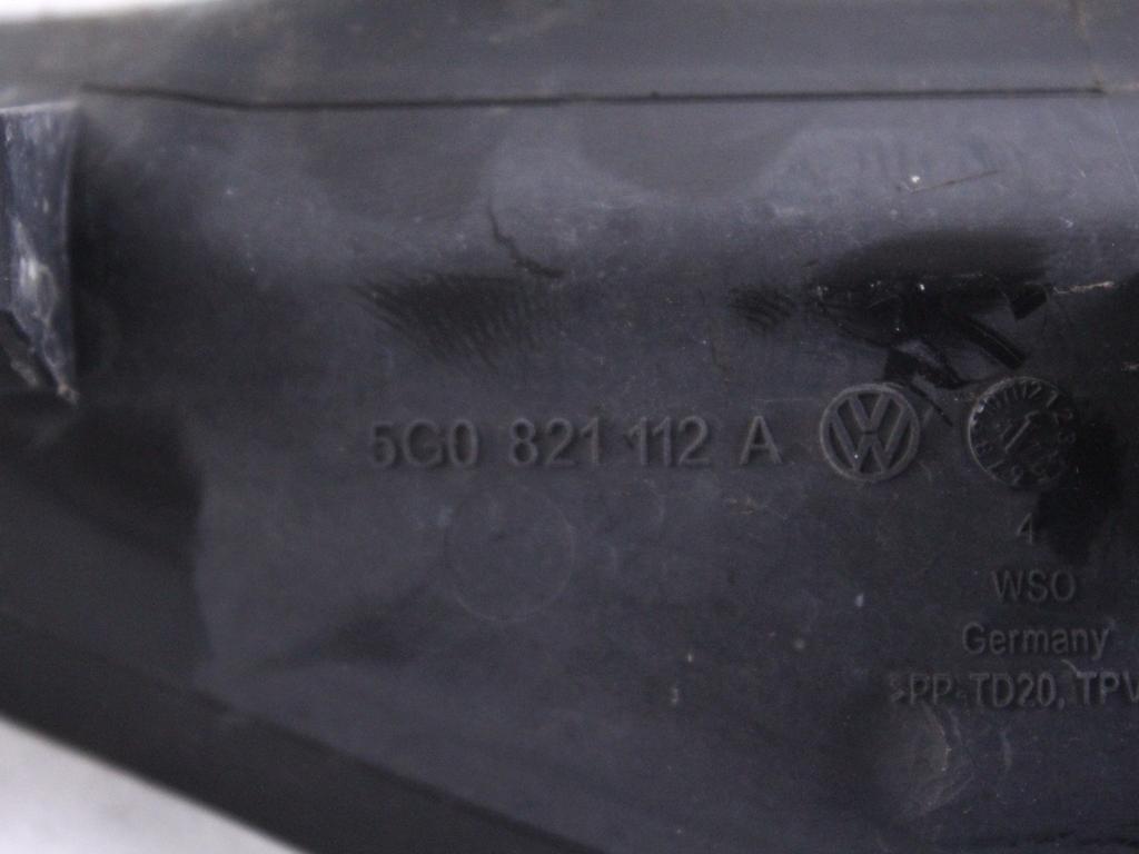 5G0821112A SUPPORTO POSTERIORE PARAFANGO ANTERIORE DESTRO VOLKSWAGEN GOLF 7 1.6 D 81KW 5M 5P (2017) RICAMBIO USATO