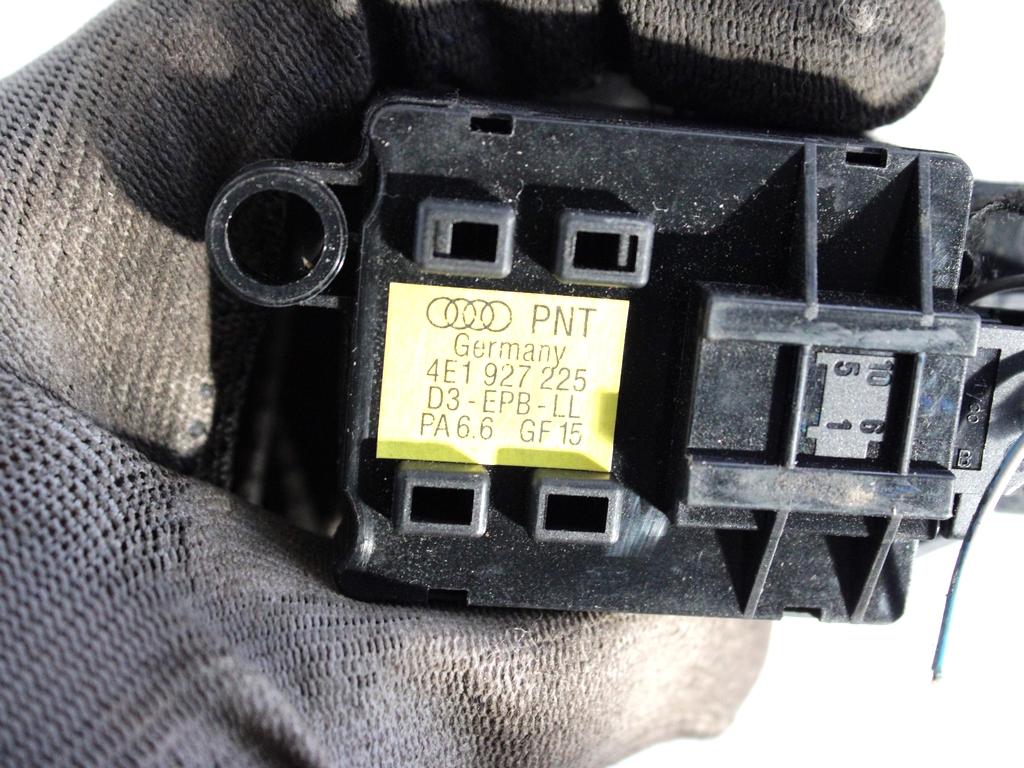 4E1927225 COMANDO INTERRUTTORE FRENO DI STAZIONAMENTO A MANO ELETTRICO AUDI A8 3.0 D 171 KW 4X4 (2005) RICAMBIO USATO