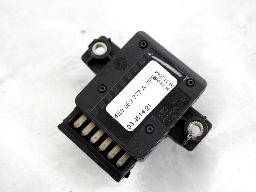 4E0959777A COMANDO REGOLAZIONE SEDILE ANTERIORE AUDI A8 3.0 D 171 KW 4X4 (2005) RICAMBIO USATO