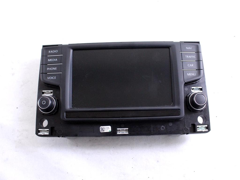 3G0919605D DISPLAY SISTEMA DI NAVIGAZIONE SATELLITARE VOLKSWAGEN GOLF 7 1.6 D 81KW 5M 5P (2017) RICAMBIO USATO