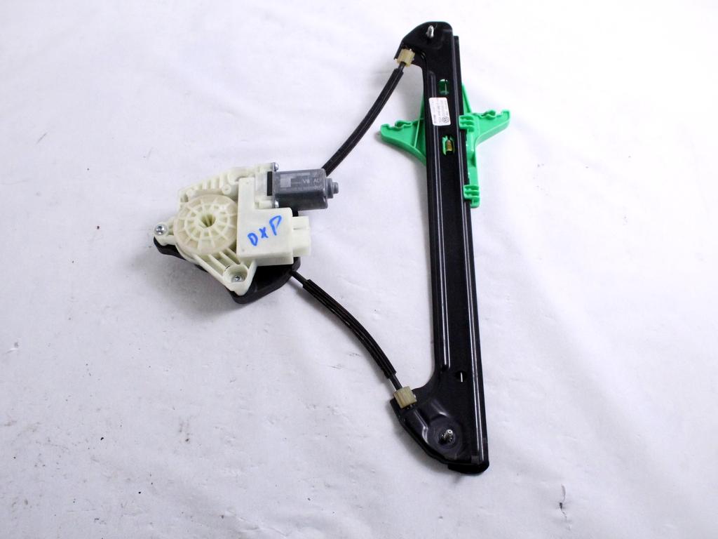 5G4839462C MOTORINO MECCANISMO ALZA-VETRO ALZA-CRISTALLO PORTA POSTERIORE DESTRA VOLKSWAGEN GOLF 7 1.6 D 81KW 5M 5P (2017) RICAMBIO USATO 5Q4959812D