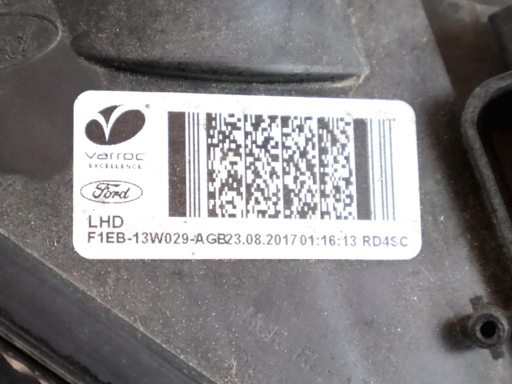 F1EB-13W029-AGB FARO FANALE ANTERIORE DESTRO LED FORD FOCUS SW 1.5 D 88KW 6M 5P (2018) RICAMBIO USATO