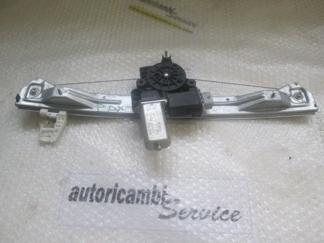 MEHANIZEM DVIGA ZADNJIH STEKEL  OEM N. 51827395 ORIGINAL REZERVNI DEL FIAT BRAVO 198 (02/2007 - 2010) BENZINA/GPL LETNIK 2009