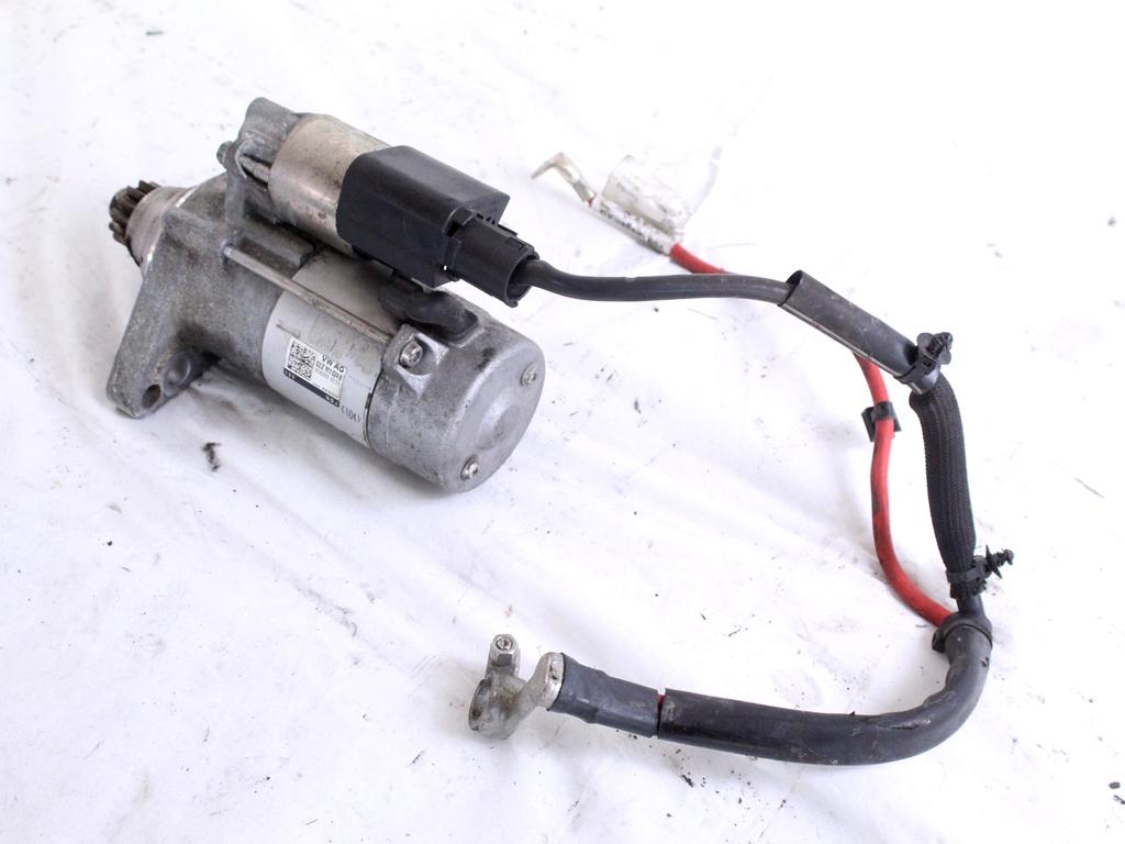 02Z911024B MOTORINO AVVIAMENTO VOLKSWAGEN GOLF 7 1.6 D 81KW 5M 5P (2017) RICAMBIO USATO 438000-0231