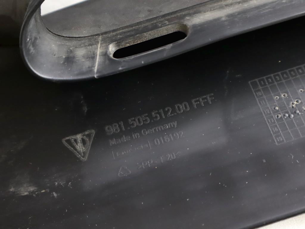98150551200 MODANATURA PARAURTI POSTERIORE LATO DESTRO PORSCHE BOXTER 2.7 B (2013) RICAMBIO USATO