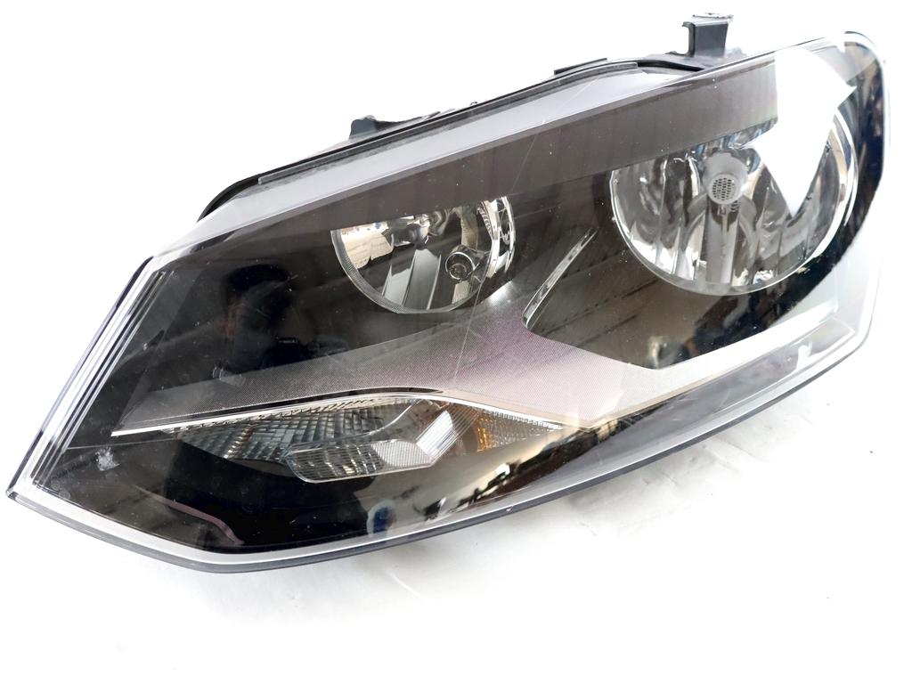 6R1941007E FARO FANALE ANTERIORE SINISTRO VOLKSWAGEN POLO 1.4 D 55KW 5M 5P (2017) RICAMBIO USATO