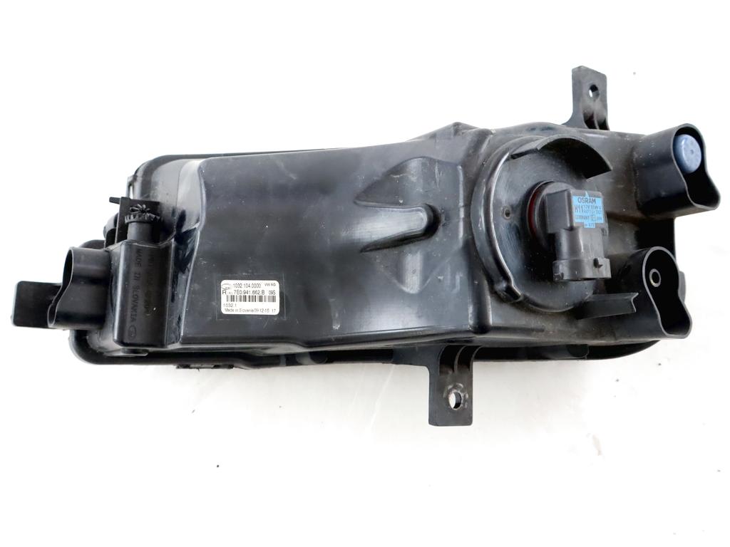 7E0941662B FARO FANALE PROIETTORE FENDINEBBIA DESTRO VOLKSWAGEN TRANSPORTER T6 2.0 TDI RICAMBIO USATO