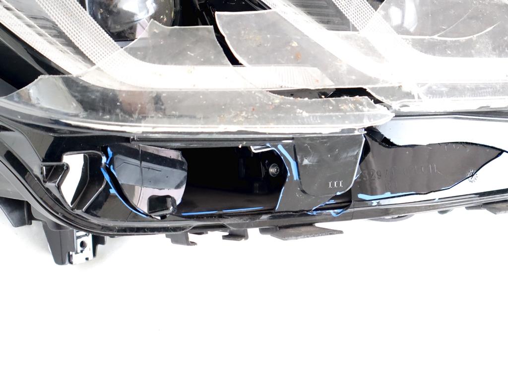 8082656 FARO FANALE ANTERIORE DESTRO FULL LED BMW SERIE 5 G30 LCI 520D (2020) RICAMBIO USATO DANNEGGIATO LENTE VETRO TRASPARENTE DA SOSTITUIRE