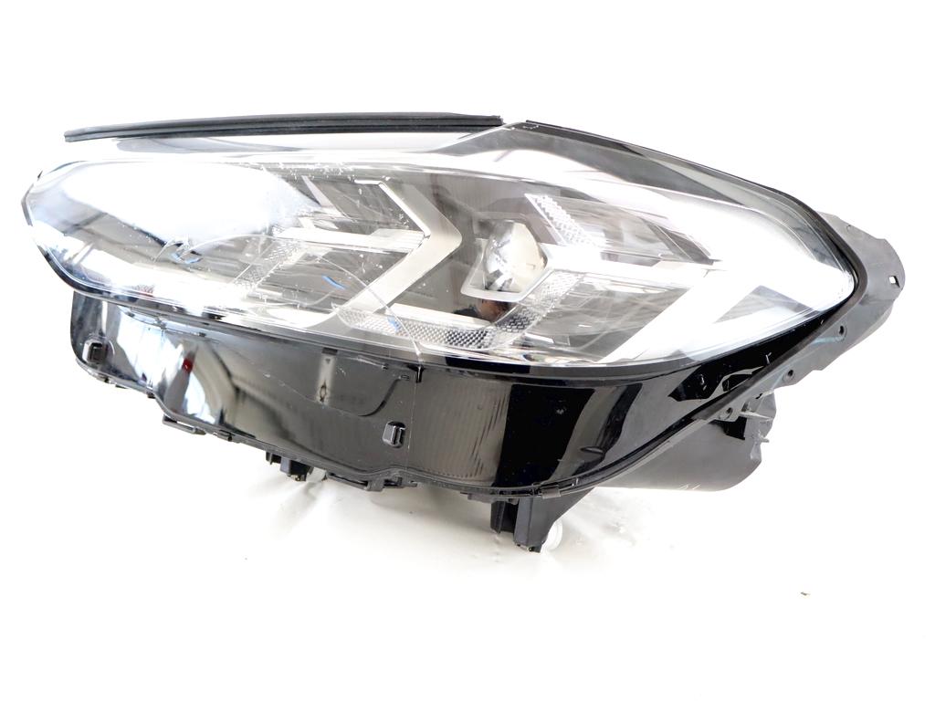 5A29203 FARO FANALE ANTERIORE SINISTRO LED BMW X3 G01 S-DRIVE FACELIFT 2.0 100KW 5P (2022) RICAMBIO USATO TRASPARENTE DANNEGGIATO