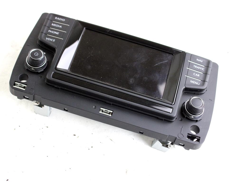 5G0919605D DISPLAY SISTEMA DI NAVIGAZIONE SATELLITARE VOLKSWAGEN GOLF 7 1.6 D 81KW 6M 5P (2014) RICAMBIO USATO