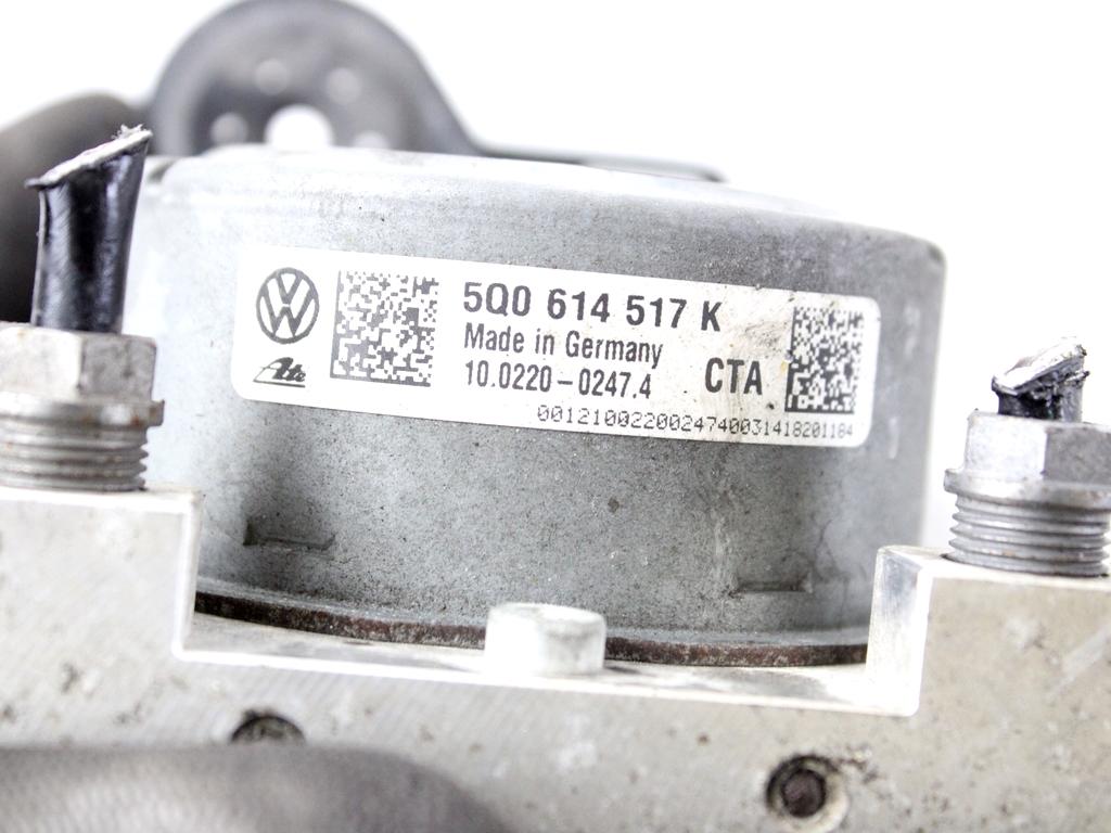 5Q0907379L CENTRALINA POMPA AGGREGATO ABS VOLKSWAGEN GOLF 7 1.6 D 81KW 6M 5P (2014) RICAMBIO USATO