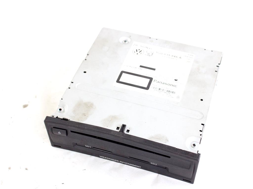 5G0035846A CENTRALINA MULTIMEDIALE SISTEMA DI NAVIGAZIONE SATELLITARE VOLKSWAGEN GOLF 7 1.6 D 81KW 6M 5P (2014) RICAMBIO USATO