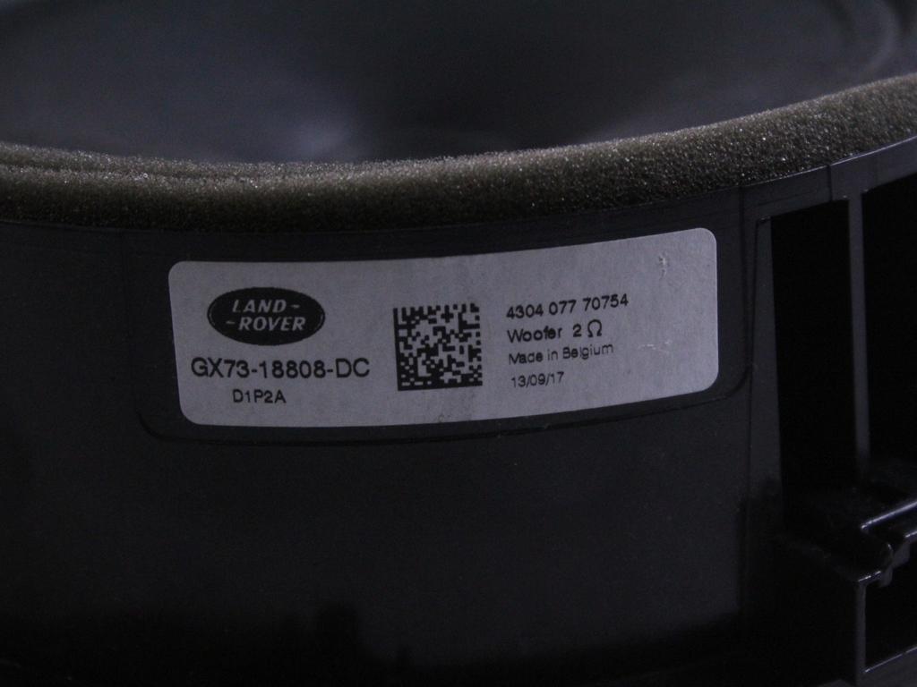 GX73-18808-DC CASSA ALTOPARLANTE PORTA JAGUAR F-PACE X761 2.0 D 4X4 132KW 6M 5P (2017) RICAMBIO USATO 