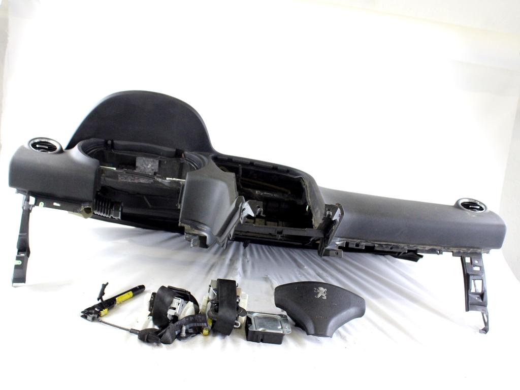9675181780 KIT AIRBAG PEUGEOT 5008 1.6 D 84KW (2013) RICAMBIO USATO CON CENTRALINA AIRBAG, AIRBAG VOLANTE GUIDATORE, AIRBAG PASSEGGERO, CRUSCOTTO 96845302ZE 98019795XX 824776 