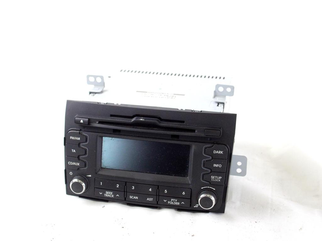 96160-3U230WK AUTORADIO KIA SPORTAGE 1.7 D 85KW 6M 5P (2013) RICAMBIO USATO (NON FORNIAMO CODICE AUTORADIO, MA SOLO NUMERO DI TELAIO VEICOLO)
