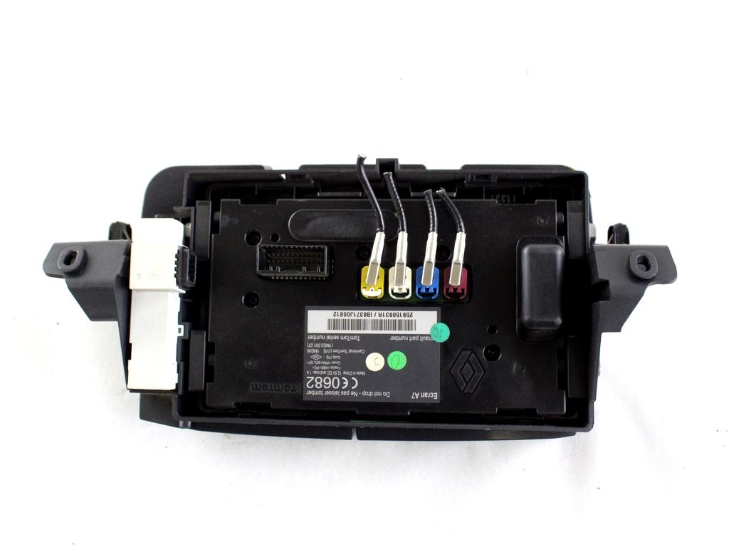 259150931R DISPLAY SISTEMA DI NAVIGAZIONE SATELLITARE RENAULT MEGANE SW 1.5 D 81KW 6M 5P (2012) RICAMBIO USATO 