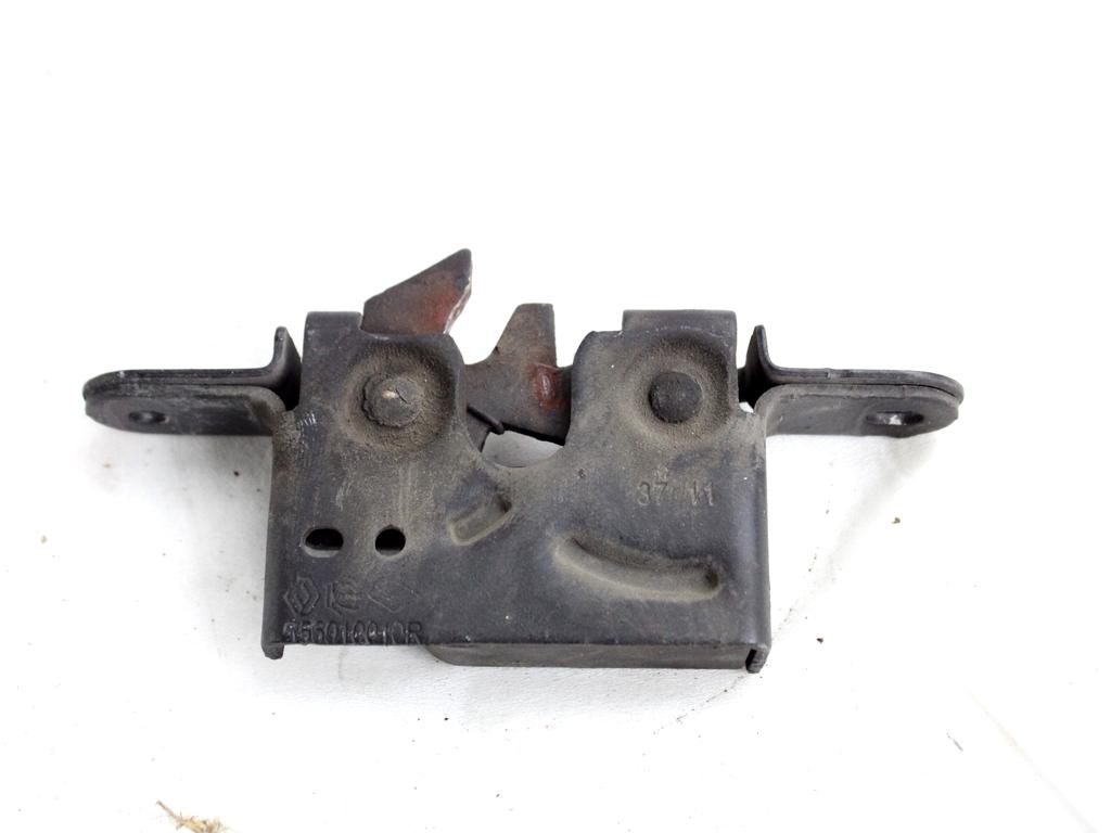 656013497R CHIUSURA SERRATURA COFANO ANTERIORE RENAULT MEGANE SW 1.5 D 81KW 6M 5P (2012) RICAMBIO USATO 