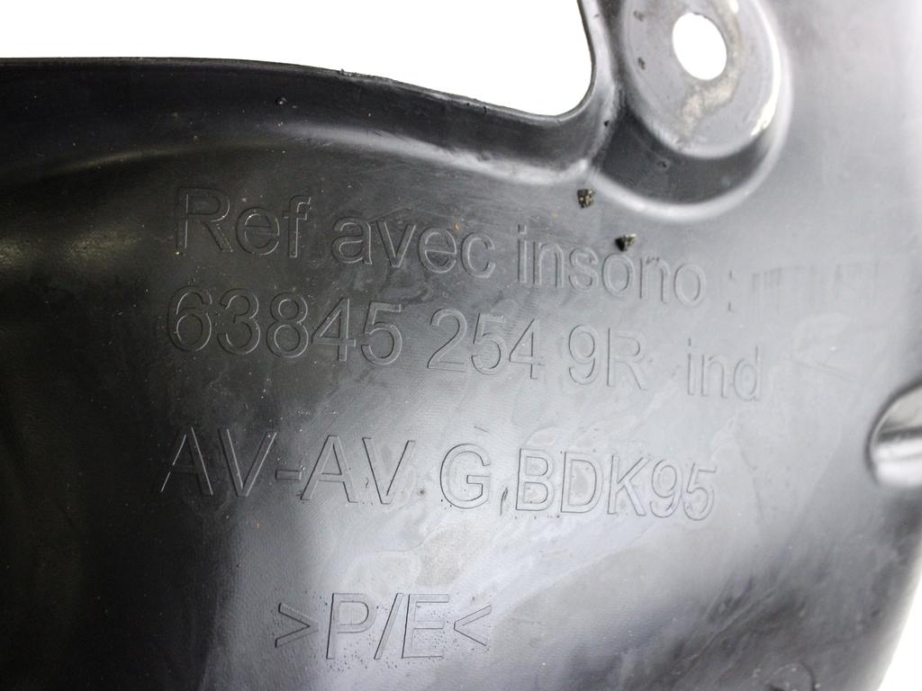 638452549R PARASALE PARASASSI ANTERIORE SINISTRO PARTE ANTERIORE RENAULT MEGANE SW 1.5 D 81KW 6M 5P (2012) RICAMBIO USATO 