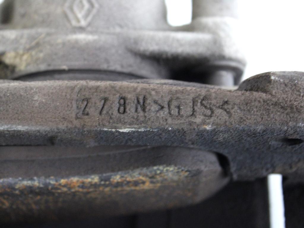 410111495R PINZA FRENO ANTERIORE SINISTRA RENAULT MEGANE SW 1.5 D 81KW 6M 5P (2012) RICAMBIO USATO 