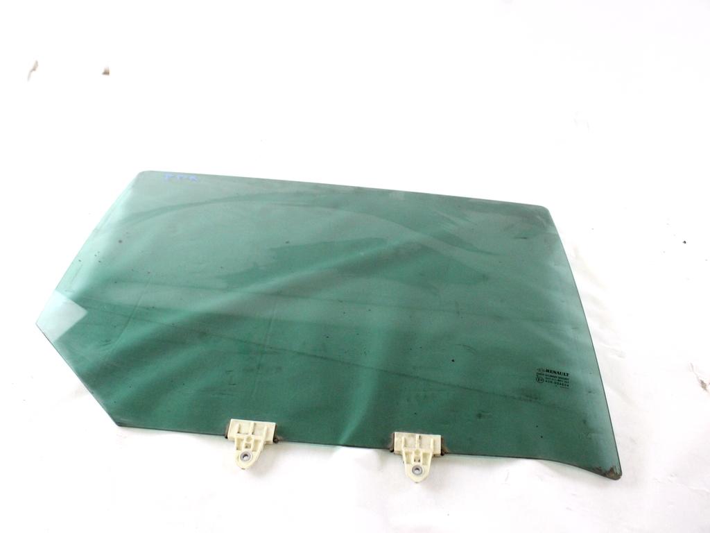 823000027R VETRO SCENDENTE PORTA POSTERIORE DESTRA OSCURATO RENAULT MEGANE SW 1.5 D 81KW 6M 5P (2012) RICAMBIO USATO 