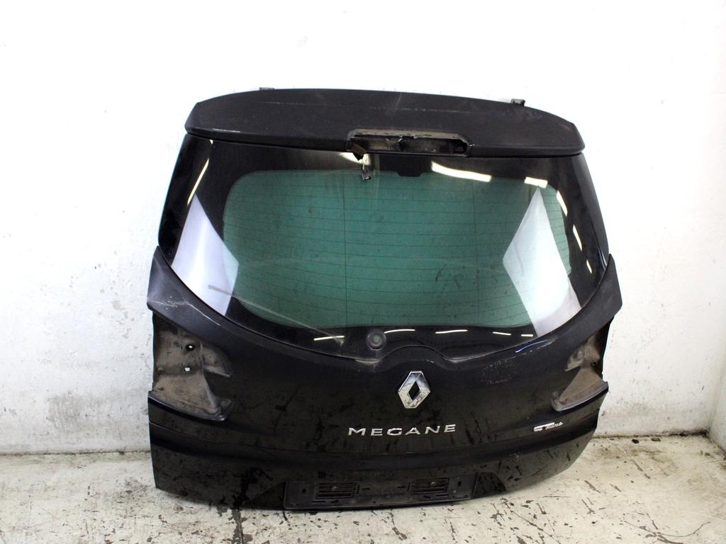 901008394R PORTELLONE COFANO POSTERIORE BAULE RENAULT MEGANE SW 1.5 D 81KW 6M 5P (2012) RICAMBIO USATO CON LUNOTTO LEGGERMENTE GRAFFIATO