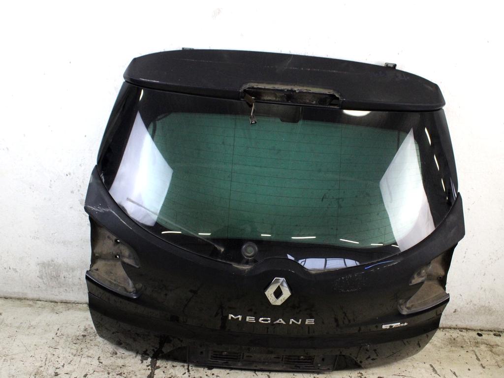 901008394R PORTELLONE COFANO POSTERIORE BAULE RENAULT MEGANE SW 1.5 D 81KW 6M 5P (2012) RICAMBIO USATO CON LUNOTTO LEGGERMENTE GRAFFIATO