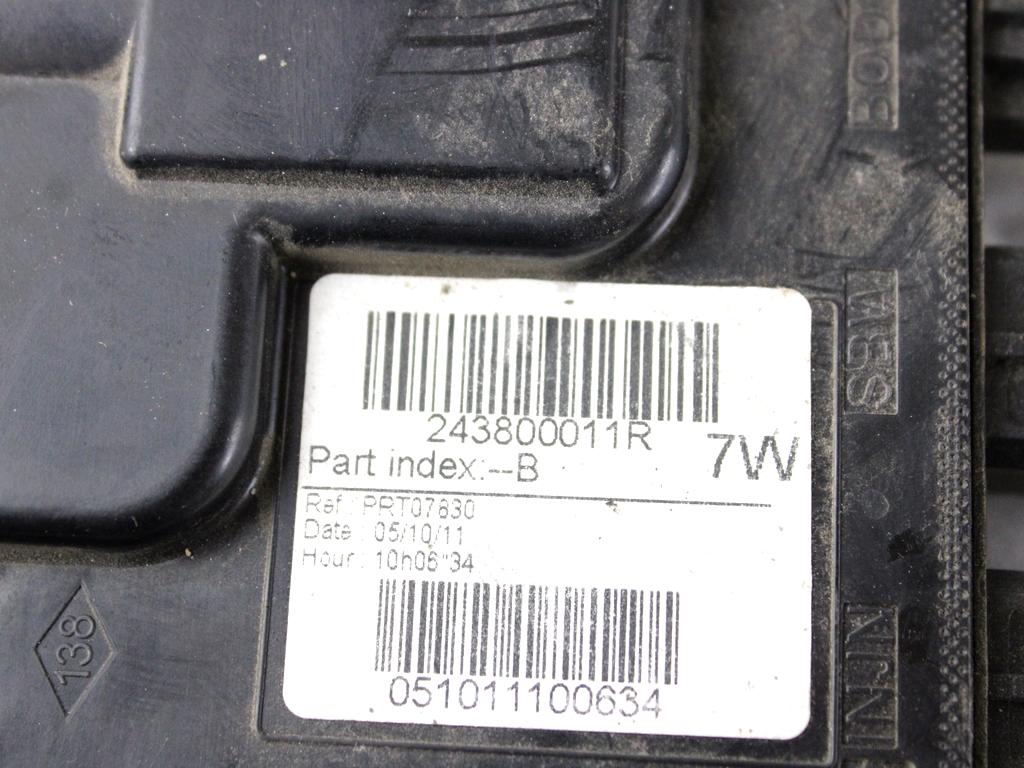 243800011R CENTRALINA BATTERIA RENAULT MEGANE SW 1.5 D 81KW 6M 5P (2012) RICAMBIO USATO